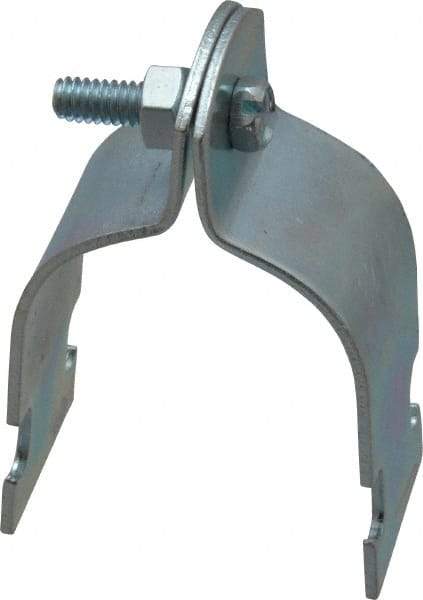 Empire - 1-1/4" Pipe," Pipe Clamp - Electro Galvanized - Best Tool & Supply