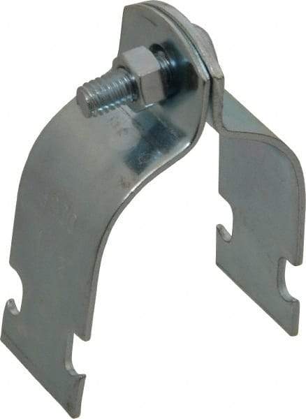 Empire - 1-1/2" Pipe," Pipe Clamp - Electro Galvanized - Best Tool & Supply