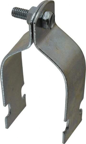 Empire - 2" Pipe," Pipe Clamp - Electro Galvanized - Best Tool & Supply