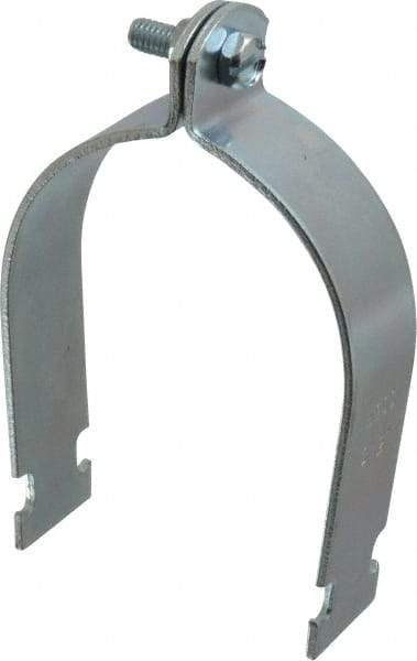 Empire - 3-1/2" Pipe," Pipe Clamp - Electro Galvanized - Best Tool & Supply