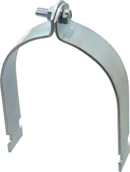 Empire - 4" Pipe," Pipe Clamp - Electro Galvanized - Best Tool & Supply