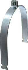 Empire - 8" Pipe," Pipe Clamp - Electro Galvanized - Best Tool & Supply