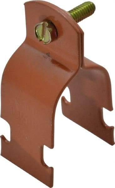 Empire - 1-1/4" Pipe, Tube Clamp - Copper Plated - Best Tool & Supply