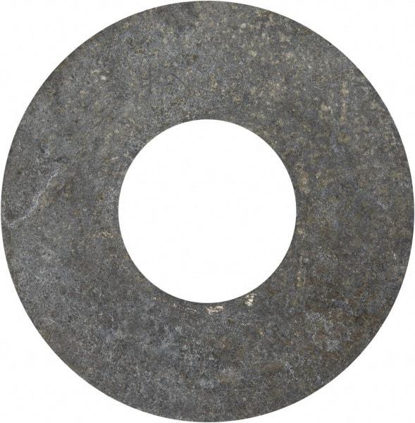 Value Collection - 9/16" Screw, Grade 2 Steel USS Flat Washer - 0.62" ID x 1.499" OD, 0.132" Thick, Galvanized Finish - Best Tool & Supply