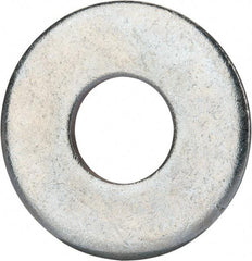 Value Collection - 3/4" Screw, Grade 2 Steel USS Flat Washer - 0.805" ID x 2.03" OD, 0.177" Thick, Zinc-Plated Finish - Best Tool & Supply