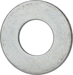 Value Collection - 1-3/4" Screw, Grade 2 Steel USS Flat Washer - 1.865" ID x 4.045" OD, 0.213" Thick, Zinc-Plated Finish - Best Tool & Supply