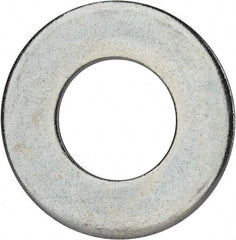 Value Collection - 2-1/4" Screw, Grade 2 Steel USS Flat Washer - 2.365" ID x 4.795" OD, 0.248" Thick, Zinc-Plated Finish - Best Tool & Supply