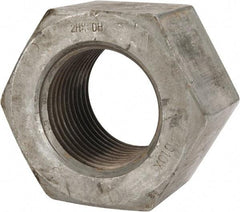 Value Collection - 3-4 UNC Steel Right Hand Heavy Hex Nut - 4-5/8" Across Flats, 2-61/64" High, Hot Dipped Galvanized Finish - Best Tool & Supply