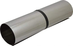 Made in USA - 1 Piece, 100 Inch Long x 12 Inch Wide x 0.002 Inch Thick, Roll Shim Stock - Stainless Steel - Best Tool & Supply