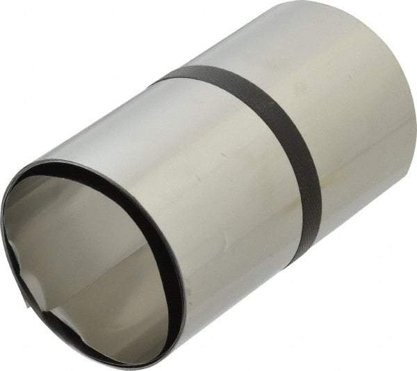 Made in USA - 1 Piece, 100 Inch Long x 6 Inch Wide x 0.003 Inch Thick, Roll Shim Stock - Stainless Steel - Best Tool & Supply