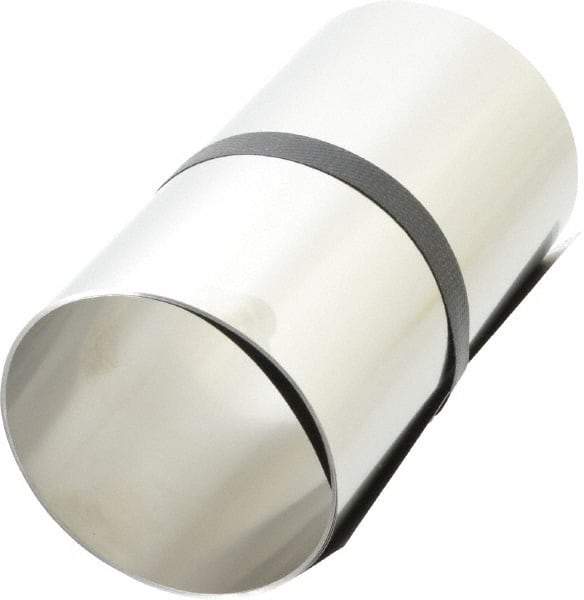 Made in USA - 1 Piece, 100 Inch Long x 6 Inch Wide x 0.005 Inch Thick, Roll Shim Stock - Stainless Steel - Best Tool & Supply