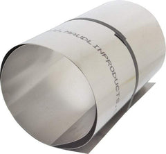 Made in USA - 1 Piece, 100 Inch Long x 12 Inch Wide x 0.02 Inch Thick, Roll Shim Stock - Stainless Steel - Best Tool & Supply