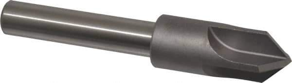 Keo - 3/4" Head Diam, 1/2" Shank Diam, 4 Flute 90° High Speed Steel Countersink - Bright Finish, 4-1/8" OAL, Single End, Straight Shank, Right Hand Cut - Best Tool & Supply