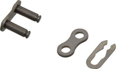 Browning - 3/8" Pitch, ANSI 35, Roller Chain Connecting Link - For Use with Single Strand Chain - Best Tool & Supply