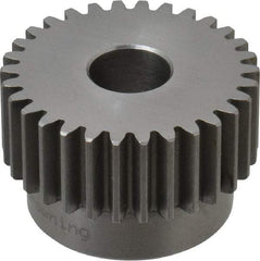 Browning - 16 Pitch, 1-7/8" Pitch Diam, 2" OD, 30 Tooth Spur Gear - 3/4" Face Width, 5/8" Bore Diam, 1-5/8" Hub Diam, 20° Pressure Angle, Steel - Best Tool & Supply