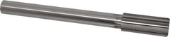 Made in USA - 1-5/16" High Speed Steel 10 Flute Chucking Reamer - Straight Flute, 1" Straight Shank, 3" Flute Length, 11-1/2" OAL - Best Tool & Supply