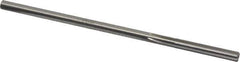 Made in USA - #6 High Speed Steel 6 Flute Chucking Reamer - Straight Flute, 0.1945" Straight Shank, 1-1/4" Flute Length, 5" OAL - Best Tool & Supply