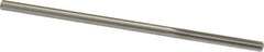 Made in USA - #7 High Speed Steel 6 Flute Chucking Reamer - Straight Flute, 0.1945" Straight Shank, 1-1/4" Flute Length, 5" OAL - Best Tool & Supply