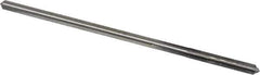 Made in USA - #24 High Speed Steel 4 Flute Chucking Reamer - Straight Flute, 0.146" Straight Shank, 1" Flute Length, 4" OAL - Best Tool & Supply