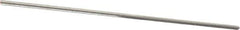 Made in USA - #68 High Speed Steel 3 Flute Chucking Reamer - Straight Flute, 0.031" Straight Shank, 1/2" Flute Length, 1-3/8" OAL - Best Tool & Supply