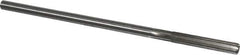 Made in USA - Letter H High Speed Steel 6 Flute Chucking Reamer - Straight Flute, 1/4" Straight Shank, 1-1/2" Flute Length, 6" OAL - Best Tool & Supply