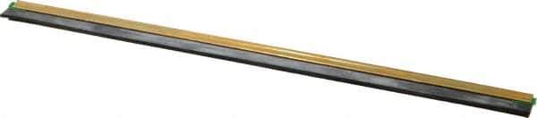 Unger - 14" Rubber Blade Window Washer/Squeegee - Black, Brass Holder - Best Tool & Supply