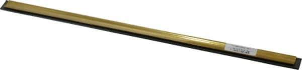 Unger - 16" Rubber Blade Window Washer/Squeegee - Black, Brass Holder - Best Tool & Supply