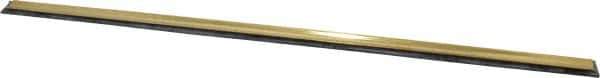 Unger - 22" Rubber Blade Window Washer/Squeegee - Black, Brass Holder - Best Tool & Supply