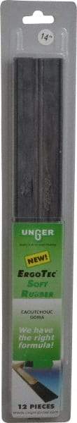 Unger - 14" Rubber Blade Squeegee Refill - Rubber Blade - Best Tool & Supply