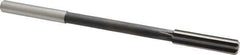 Interstate - 7/16" High Speed Steel Chucking Reamer - Straight Flute, 0.373" Straight Shank, 1-3/4" Flute Length, 7" OAL - Best Tool & Supply