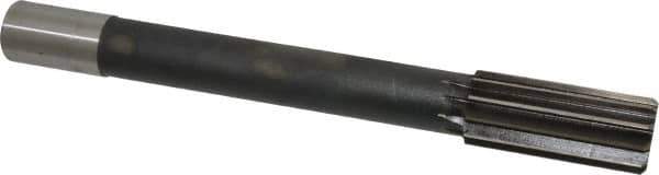 Interstate - 1-7/16" High Speed Steel Chucking Reamer - Straight Flute, 1-1/4" Straight Shank, 3-1/2" Flute Length, 12-1/2" OAL - Best Tool & Supply