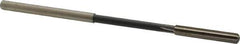 Interstate - #4 High Speed Steel Chucking Reamer - Straight Flute, 0.2016" Straight Shank, 1-1/4" Flute Length, 5" OAL - Best Tool & Supply