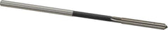 Interstate - #15 High Speed Steel Chucking Reamer - Straight Flute, 0.1755" Straight Shank, 1-1/8" Flute Length, 4-1/2" OAL - Best Tool & Supply