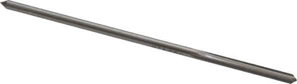 Interstate - #32 High Speed Steel 4 Flute Chucking Reamer - Straight Flute, 0.112" Straight Shank, 7/8" Flute Length, 3-1/2" OAL - Best Tool & Supply