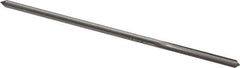 Interstate - #32 High Speed Steel 4 Flute Chucking Reamer - Straight Flute, 0.112" Straight Shank, 7/8" Flute Length, 3-1/2" OAL - Best Tool & Supply