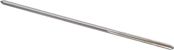 Interstate - #44 High Speed Steel 4 Flute Chucking Reamer - Straight Flute, 0.081" Straight Shank, 3/4" Flute Length, 3" OAL - Best Tool & Supply