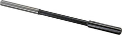 Interstate - Letter Q High Speed Steel Chucking Reamer - Straight Flute, 0.2792" Straight Shank, 1-1/2" Flute Length, 6" OAL - Best Tool & Supply