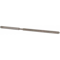 Made in USA - 3/32" Diam, Straight Shank, 1-1/4" Flute, Hand Reamer - Best Tool & Supply