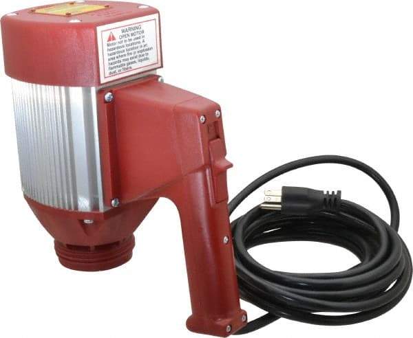 Lutz Pumps - 1.07 HP, Open Drip Proof Drum Pump Motor - For Use With All Lutz Pump Tubes, 120 Volt - Best Tool & Supply