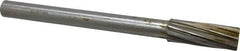 Interstate - 15/16" High Speed Steel Chucking Reamer - Spiral Flute, 3/4" Straight Shank, 2-5/8" Flute Length, 10" OAL - Best Tool & Supply