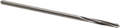 Made in USA - 5/32" High Speed Steel 4 Flute Chucking Reamer - Spiral Flute, 0.151" Straight Shank, 1" Flute Length, 4" OAL - Best Tool & Supply