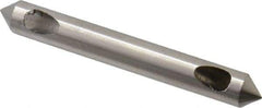 M.A. Ford - 3/16" Head Diam, 3/16" Shank Diam, 0 Flute 82° High Speed Steel Countersink - Bright Finish, 1-1/2" OAL, Single End, Straight Shank, Right Hand Cut - Best Tool & Supply