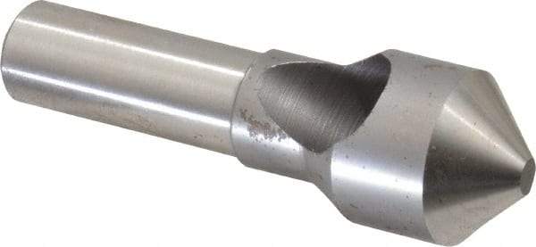 M.A. Ford - 13/16" Head Diam, 1/2" Shank Diam, 0 Flute 90° High Speed Steel Countersink - Bright Finish, 2-5/8" OAL, Single End, Straight Shank, Right Hand Cut - Best Tool & Supply