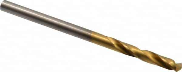 Hertel - #33 135° Spiral Flute High Speed Steel Screw Machine Drill Bit - Best Tool & Supply