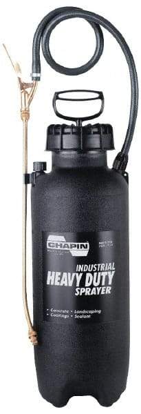 Chapin - 3 Gal Garden Hand Sprayer - Reinforced Hose, Polyethylene Tank, For Industrial Applications - Best Tool & Supply