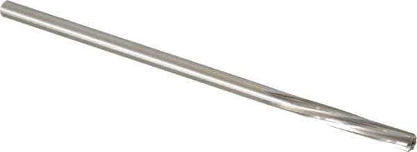 Made in USA - 15/64" High Speed Steel 6 Flute Chucking Reamer - Spiral Flute, 0.2265" Straight Shank, 1-1/2" Flute Length, 6" OAL - Best Tool & Supply