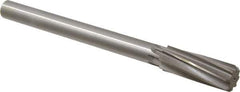 Made in USA - 15/16" Cobalt 8 Flute Chucking Reamer - Spiral Flute, 3/4" Straight Shank, 2-5/8" Flute Length, 10" OAL - Best Tool & Supply