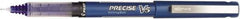 Pilot - Precision Point Roller Ball Pen - Blue - Best Tool & Supply