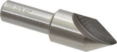 Interstate - 3/4" Head Diam, 1/2" Shank Diam, 1 Flute 60° High Speed Steel Countersink - Best Tool & Supply