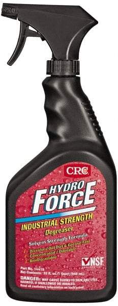 CRC - 32 oz Spray Bottle Cleaner/Degreaser - Liquid, Concentrated, Unscented - Best Tool & Supply